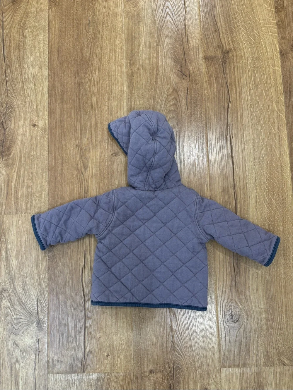 Baby Boden Quilted Hooded Jacket